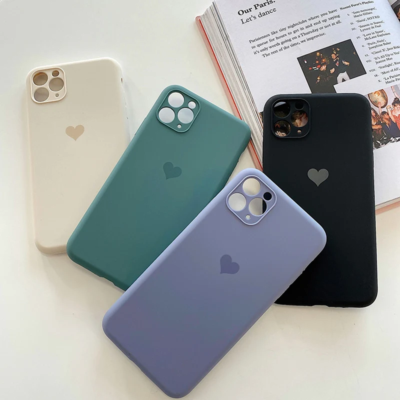 Защитный чехол LOVECOM для iPhone 12 Mini 11 Pro Max XR X XS 7 8 Plus | Мобильные телефоны и аксессуары