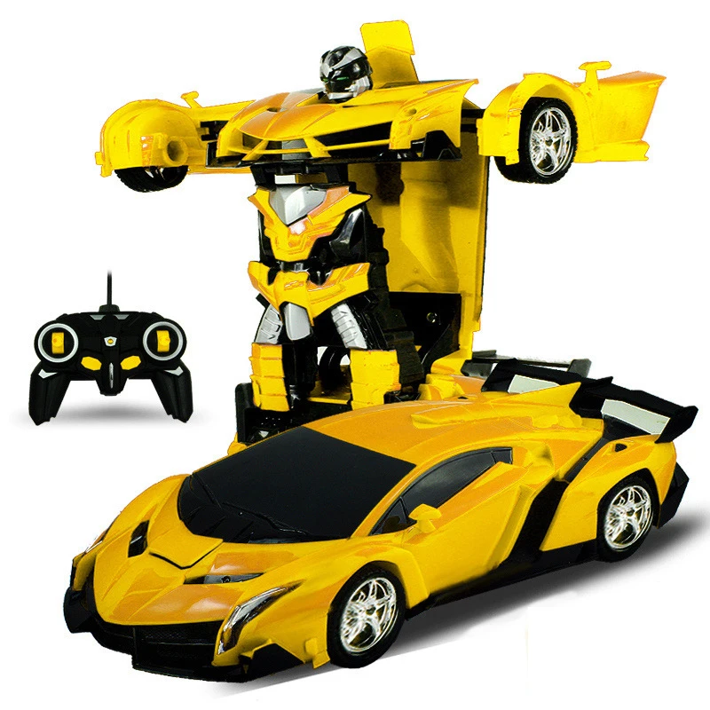 Новый Rc автомобиль деформация 2 в 1 RC Вождение спортивные автомобили привод