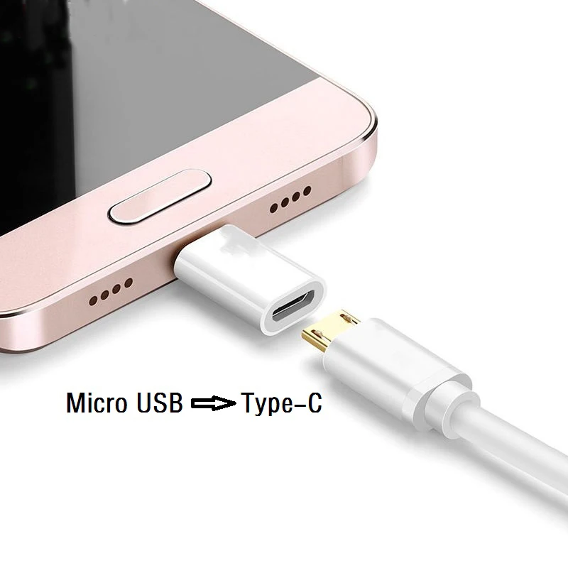 Переходник Micro USB/Type C для Xiaomi Mi 8 Redmi Note 7 Huawei P20 Lite Oneplus 6 Samsung S8 Plus S9 9 5 шт. | Мобильные