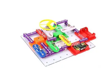 without box Новые схемы блок умный электронный комплект интегральная схема строительные блоки эксперименты образовательная наука детские игрушки W5889 - Цвет: without box