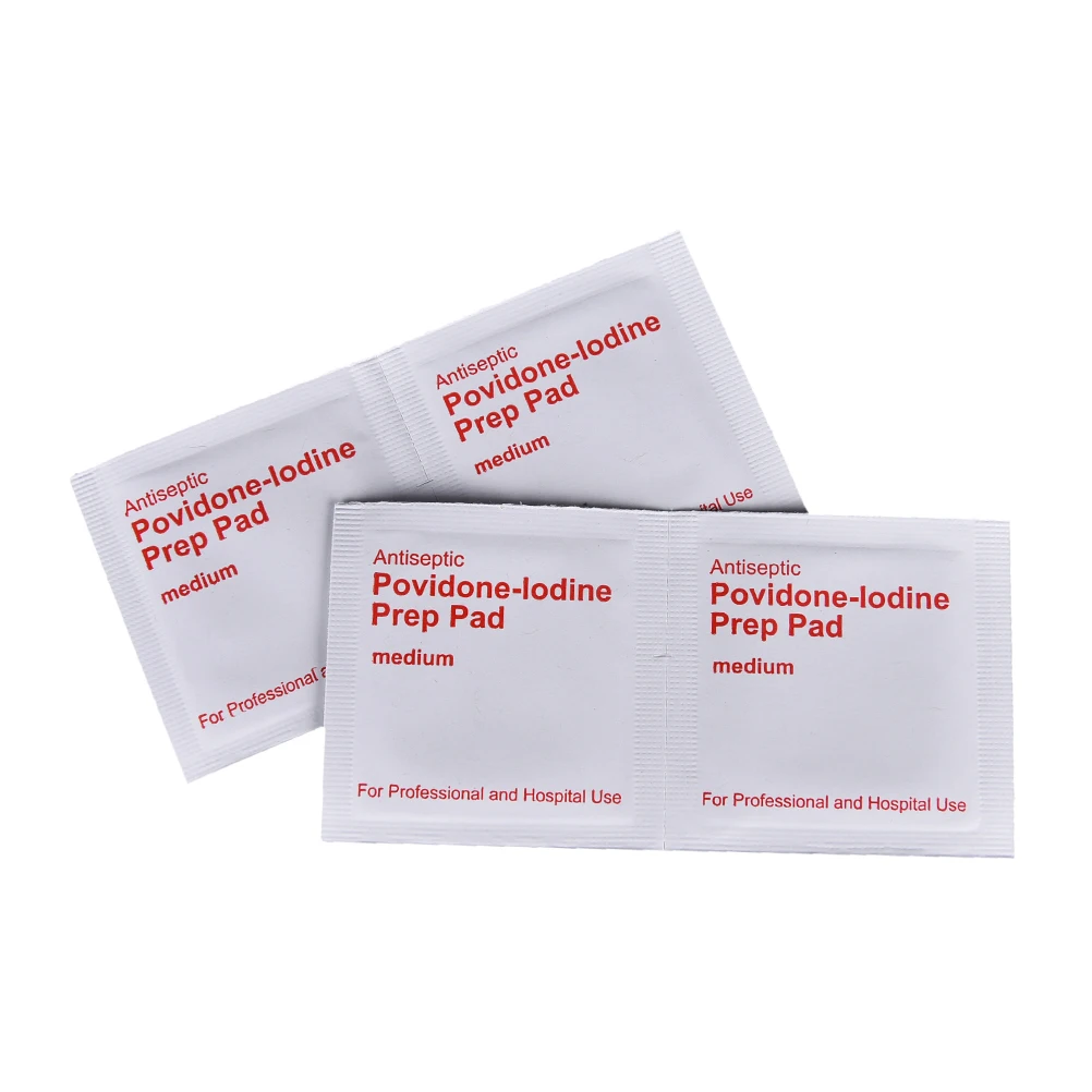 10 шт./кор. протрите подушечки первой помощи таблеток йода антисептик повидон йод