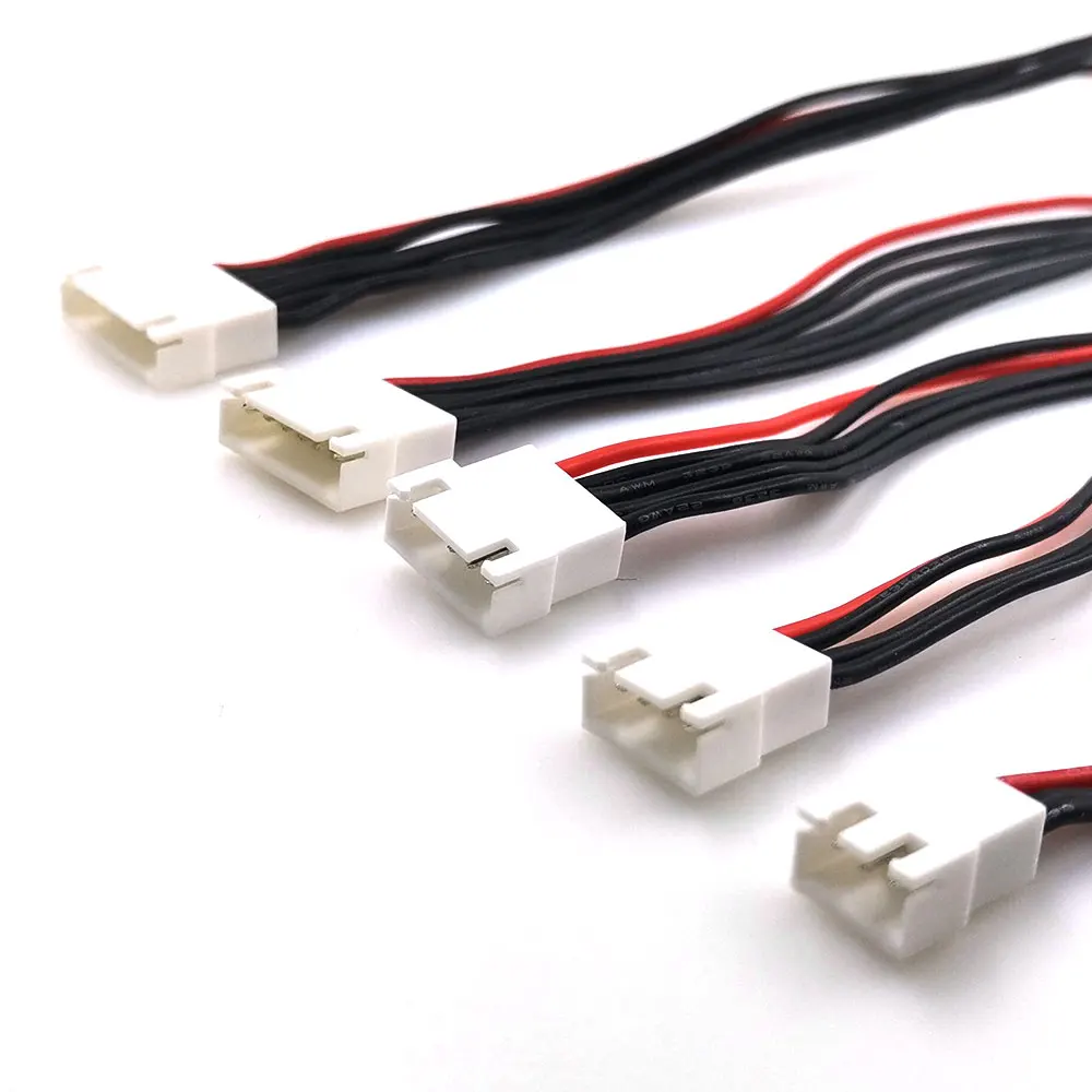 5 шт лот jst xh 2s 3s 4s 6s 20 см 22awg мягкий силико