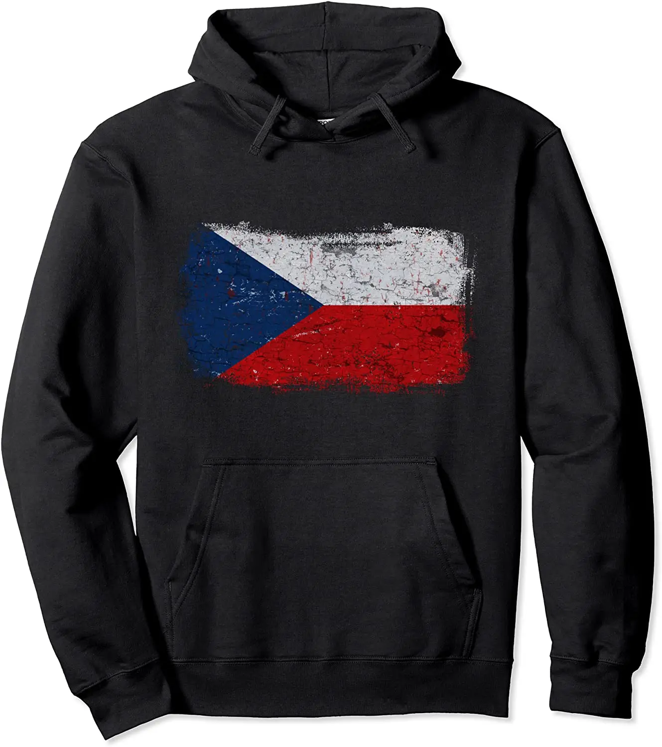 

Пуловер с национальным флагом Чехии, толстовка, топы, свитшот с длинным рукавом