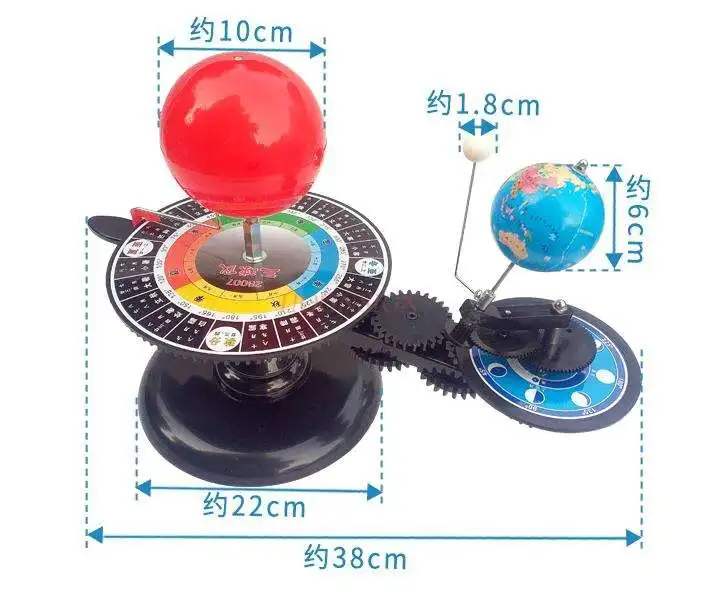 Три сферы для бега оборудование географии эксперимента шар инструмент