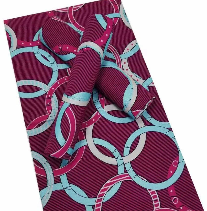 

New Gold Shine African Pagne Wax Print Cotton Ankara Material Rapper Stuff Good Quality For Wedding Dress 6Yards