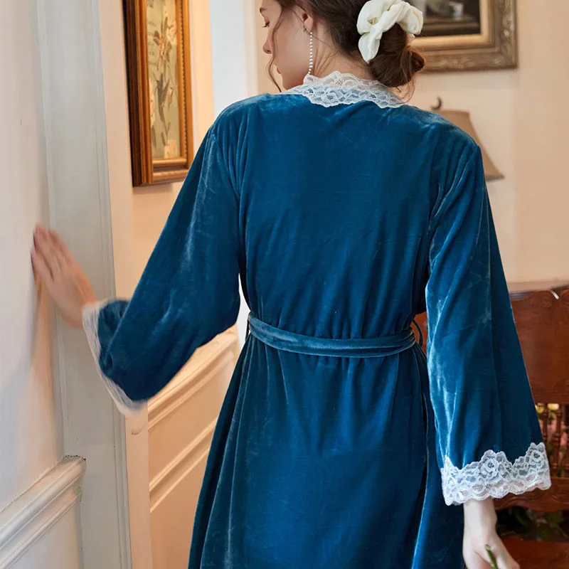 Женская пижама 3 в 1 зимняя Пижама новинка 2020 бархатный комплект детской одежды