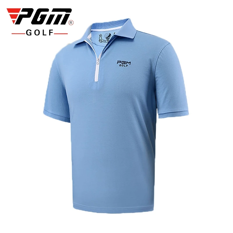 

Golf Shirts Summer Sport Tennis Shirt For Men Short Sleeve Stand Collar Sportswear Men's Breathable Golf Clothes AA11834