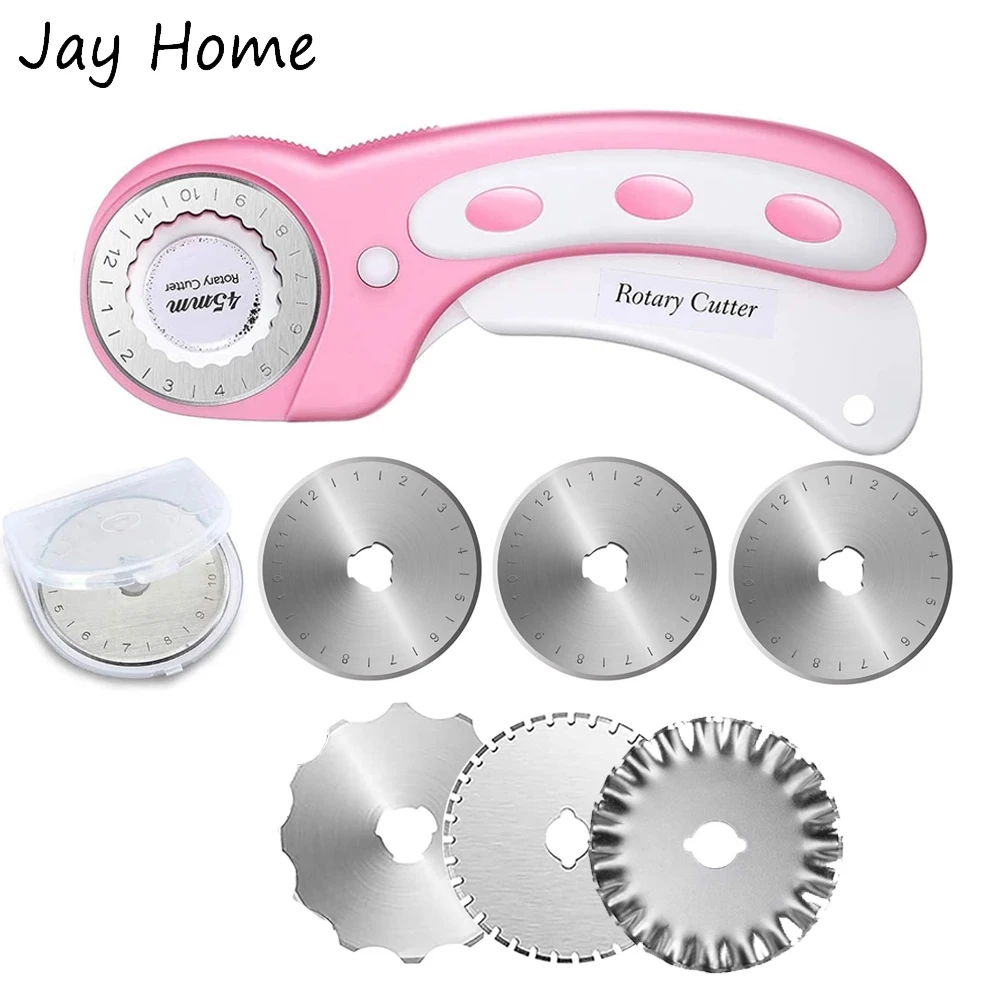 Роторный резак 45 мм роторный для ткани с 6 сменными лезвиями режущие инструменты
