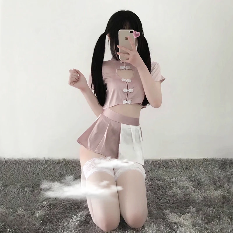 Женское нижнее белье в национальном стиле Ципао пикантный комплект чипао