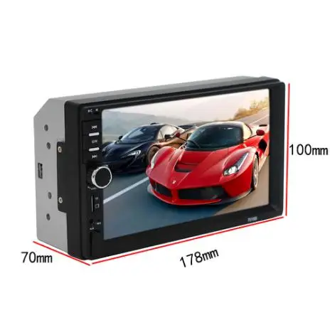7 дюймовый Wince HD Автомобильный mp4 mp5 плеер GPS навигатор локатор Реверсивный