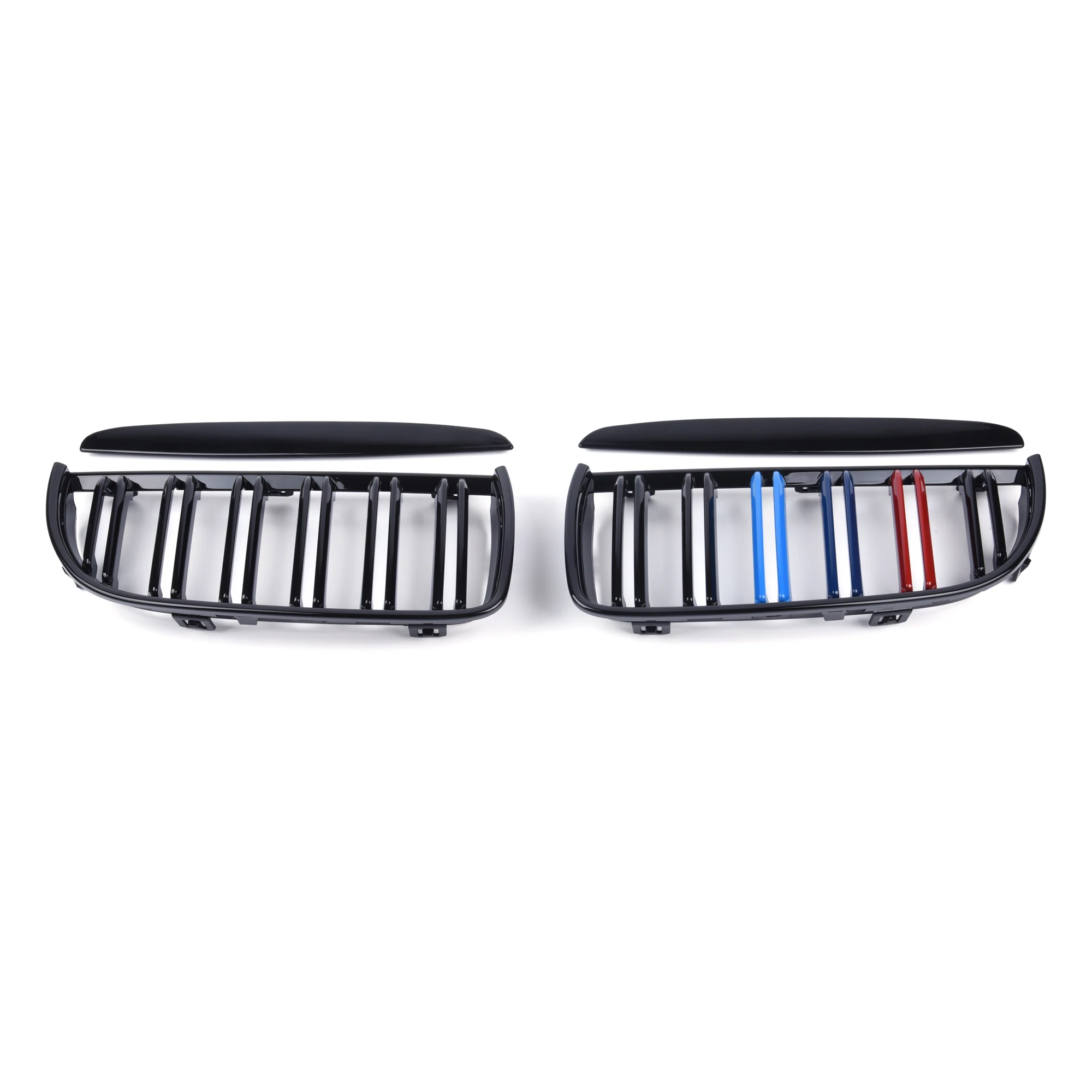 Передний глянцевый черный гриль M Color Fit BMW 3 Series E90 E91 2005 - 2008 325xi 320i 325i 328i 330i 335i xDrive |