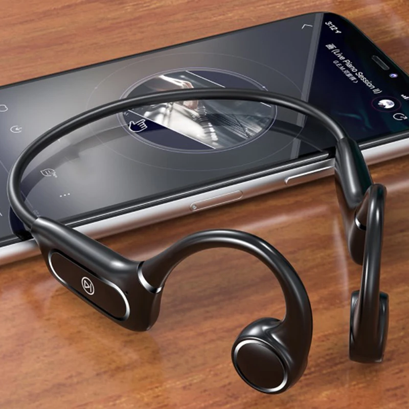 

Wireless Bone Conduction Headset Waterproof Sport Headphone Bluetooth5.0 Headset