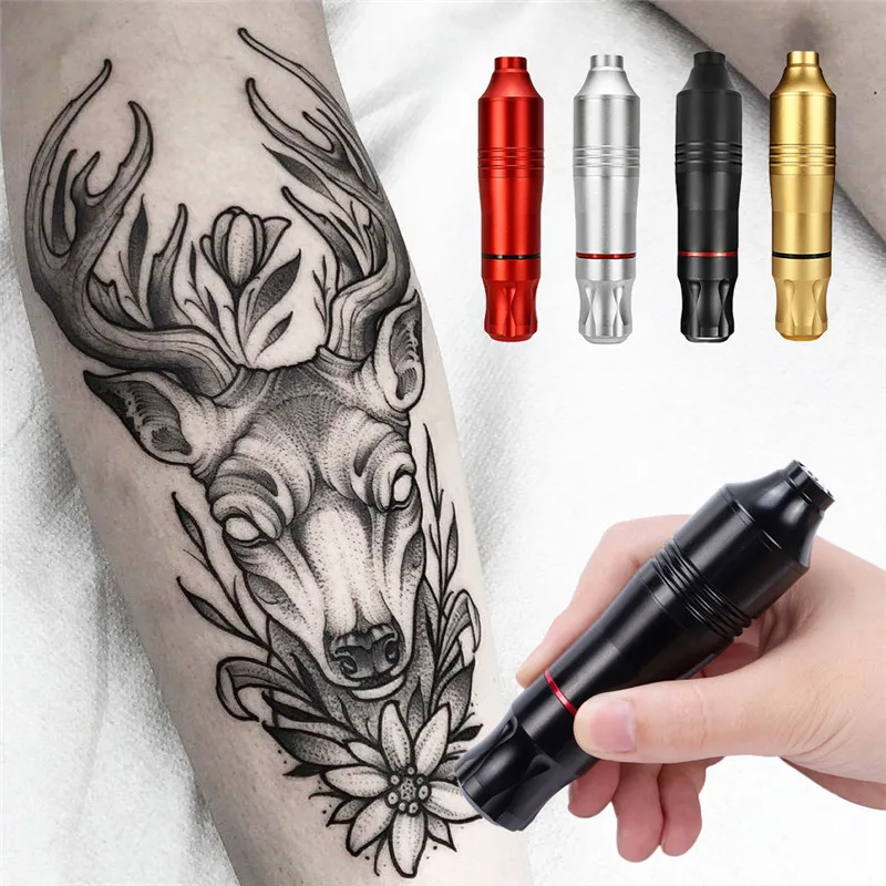 Профессиональная машинная ручка бесшумный двигатель макияж брендовые пистолеты