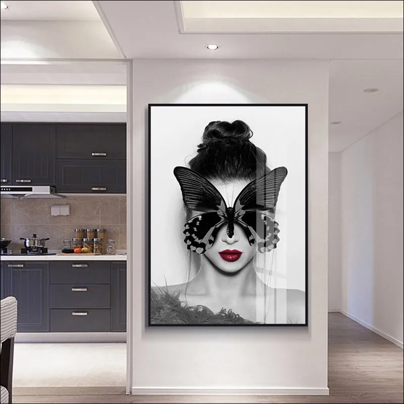 

Post-modern Figure Painting Art Beauty Canvas Painting Poster Printing Decorative Painting Waterproof Family Gift Wall 50X70CM