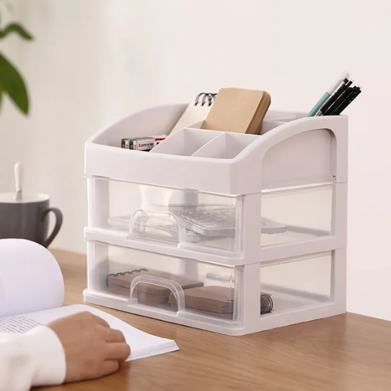 Пластиковый ящик для косметики органайзер макияжа контейнер ювелирных изделий