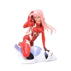 Фигурка аниме любимый в Фране, 16 см, фигурка Zero Two 02, красная одежда, привлекательные девушки, экшн-фигурки из ПВХ, модель игрушек