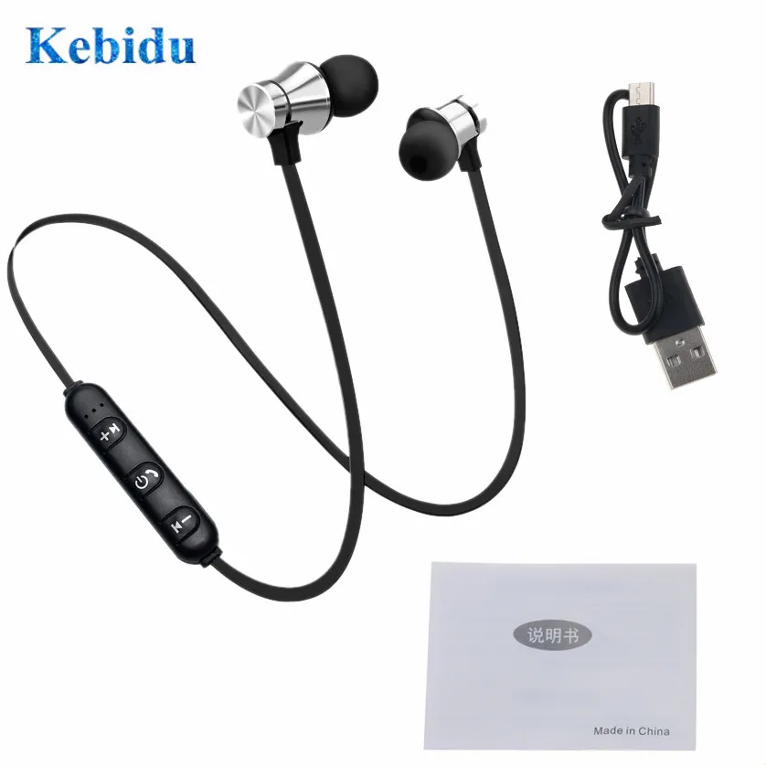 KEBIDU Bluetooth наушники магнитные XT 11 V4.2 в ухо Гарнитура Hands free шумоподавление