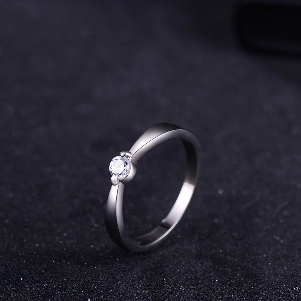 Женские обручальные кольца WAWFROK серебристые из нержавеющей стали 316l с кубическим