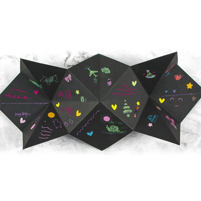 Caja de pareja de explosi&oacute;n creativa sorpresa, &aacute;lbum de recortes de aniversario de memoria encantador, &aacute;lbum de fotos DIY, caja de regalo del D&iacute;a de San Valent&iacute;n-4