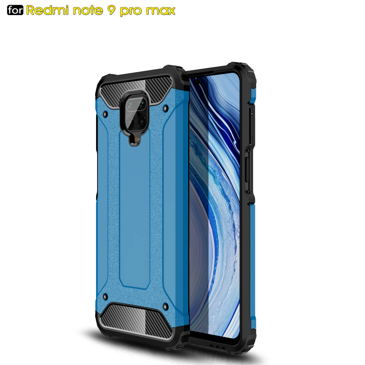 Противоударный чехол для Redmi 8A Note 8T 7 K20 PRO Poco F2 резиновый армированный Гибридный