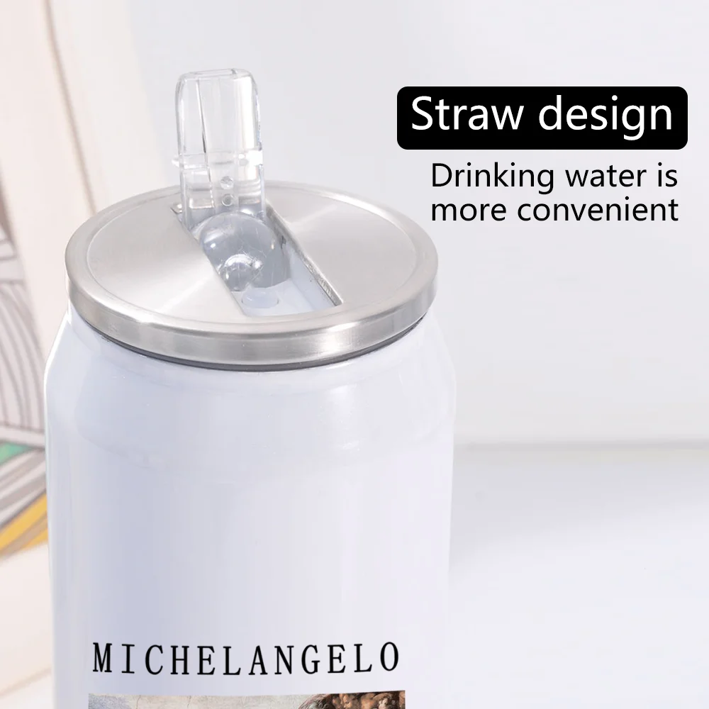 Банки с рисунком термо-колба Термокружка термос кофейная кружка бутылка для воды