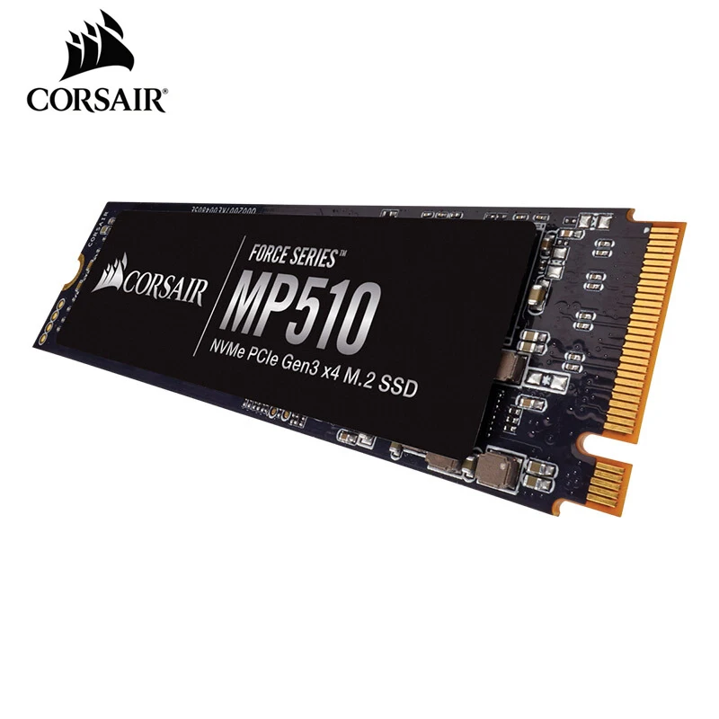 Твердотельный накопитель CORSAIR Force Series MP510 SSD 256 ГБ NVMe PCIe Gen3 X4 M.2 512 1024 3000 МБ/с./с 2280
