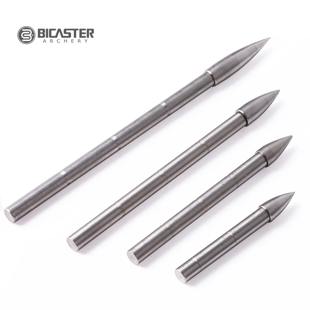 Bicaster 12 шт. стрела широких зазубренных наконечника 4 2 мм/6 мм 200/300/400/500 зерна из