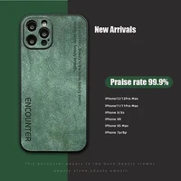 leather case for apple iphone 11pro 12 pro max case tpu bumper case for apple iphone 11 12 mini pro max case