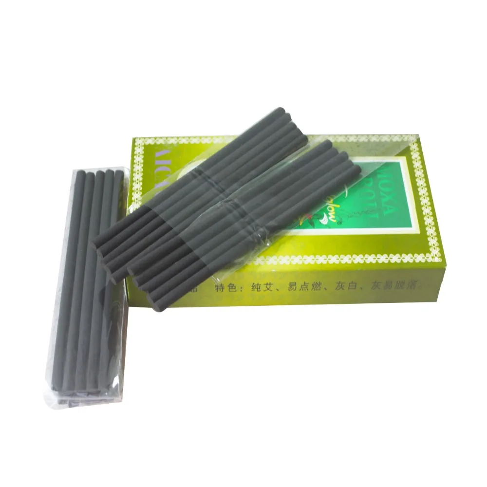70 шт./корт. Чистый черный бездымный мокса карандаш с футляром для облегчение боли