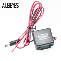 dc 12v 30v to 12v 5a car voltage converter filter and fuse box for truck lcd monitor or backup rear view camera system