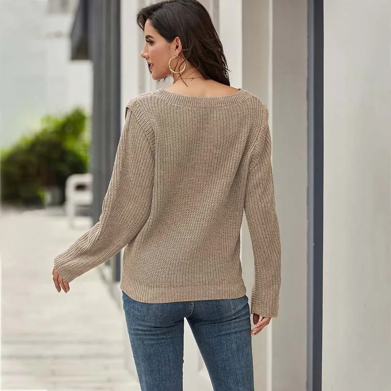 

2020 Autumn Winter Women Sweater For Women Knitted Sweater Pullover Women Long Sleeve Jumper Women Female Warm Thick Sweater