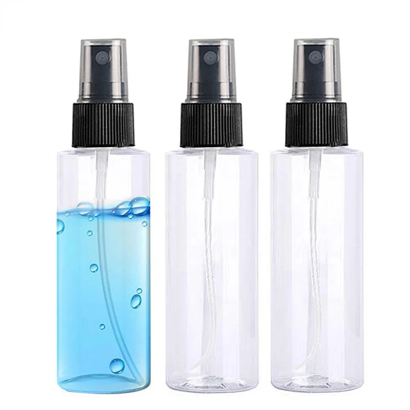 

3pcs 200ml Cylinder Mist Spray Bottle PET Bottles Plastic Cosmetic Bottles makeup Tools Sprayer Dispenser Sample Bottle