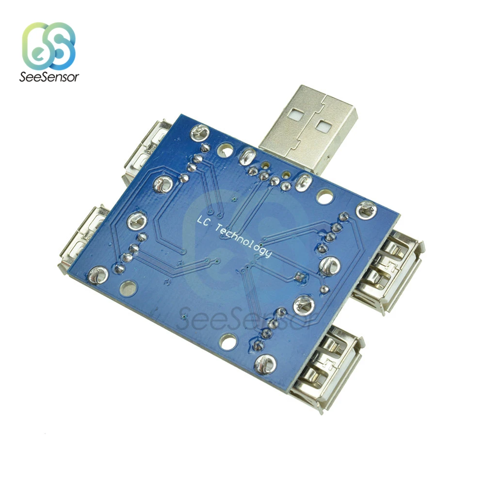 DC 5V usb-хаб контроллер USB2.0 HUB концентратор 4-муфтовый стыковочный USB плата