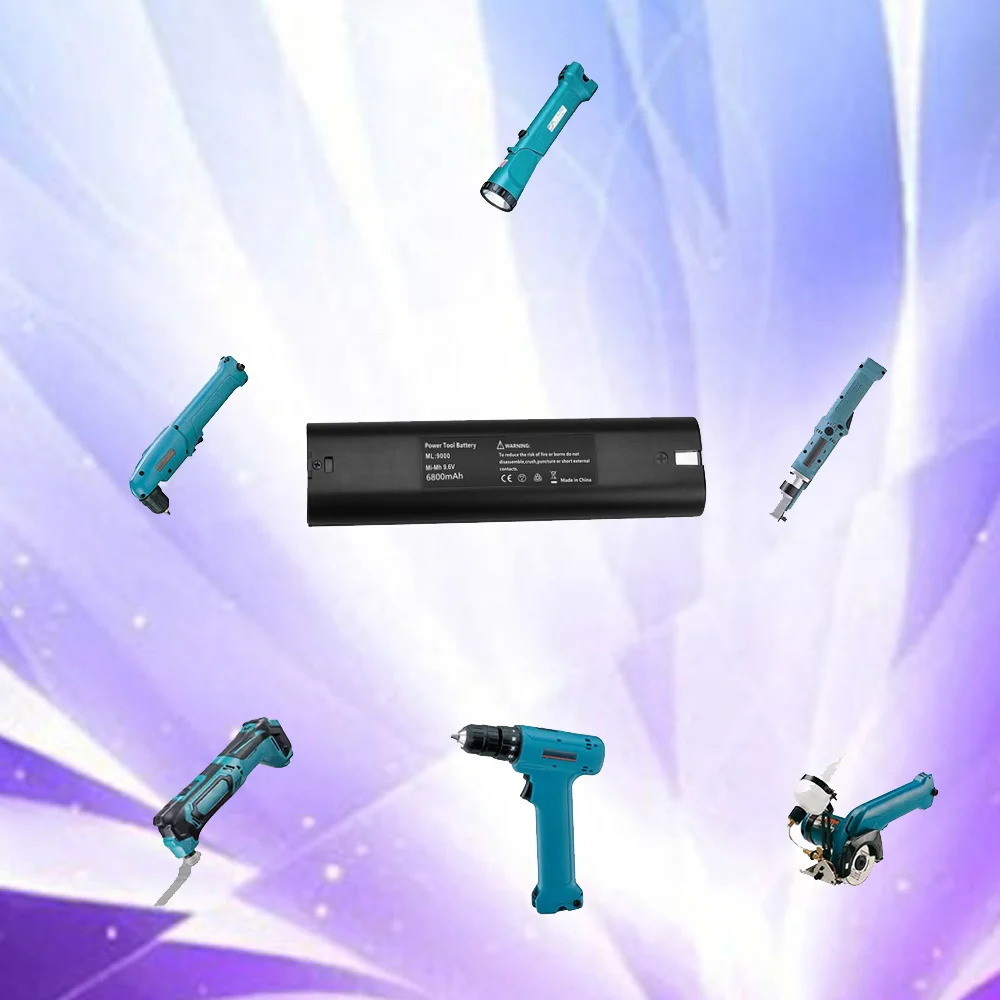 Новинка для Makita 9 6 в 4800 мАч аккумулятор электроинструмента 191681-2 193889-4 193890-9 9000 9001 9002