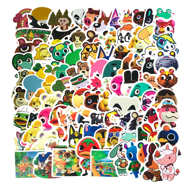 

Наклейки граффити «перекрещивание животных» для скейтборда, гитары, мотоцикла, багажа, классические игрушки, наклейки для детей, подарок, 100...