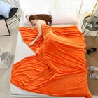 Одеяло, мягкое теплое коралловое флис, фланелевые одеяла для кроватей, однотонное покрывало, зимний диван, самолет, дорожные пледы, одеяло, 1 шт.