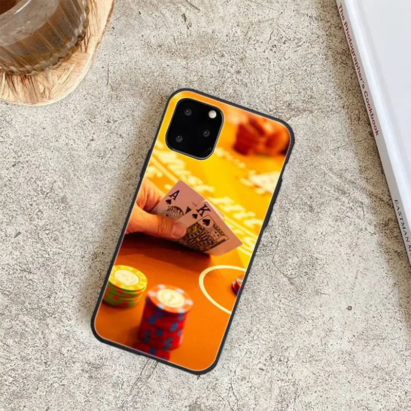 

ZFGHSHYQ Poker Joker Fashion Anti Fall Phone Case For Iphone 6 6s 7 8 Plus XR X XS XSmax 11 12 Pro Mini Max