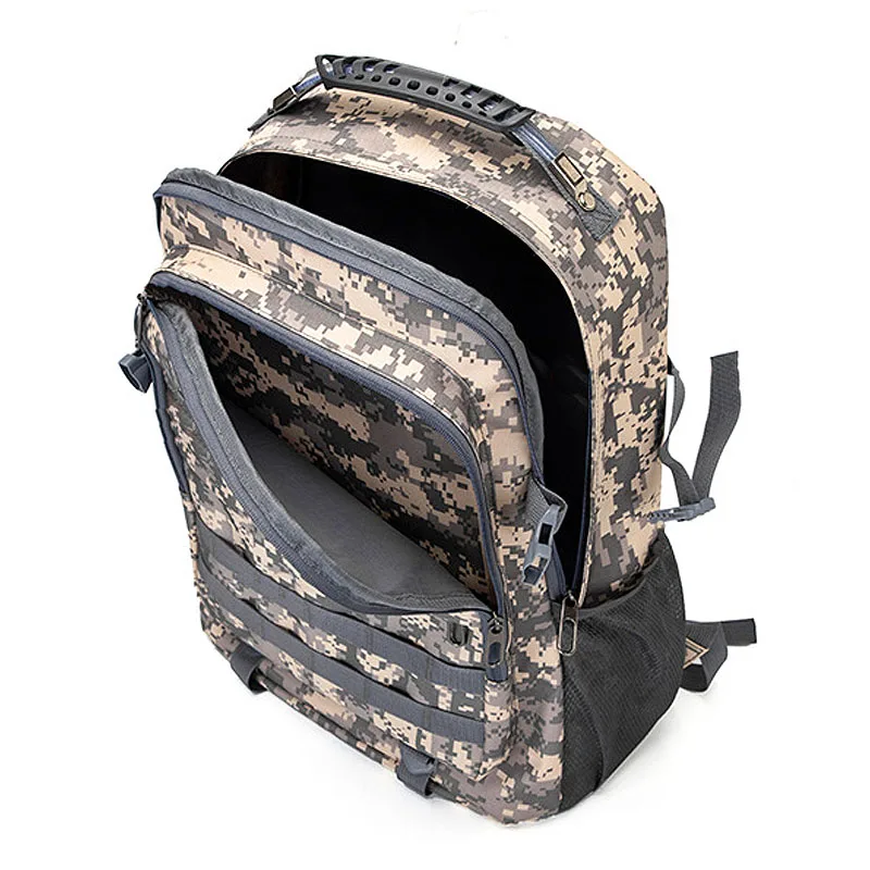 USB зарядка Мужской рюкзак для альпинизма военный тактический камуфляж походная