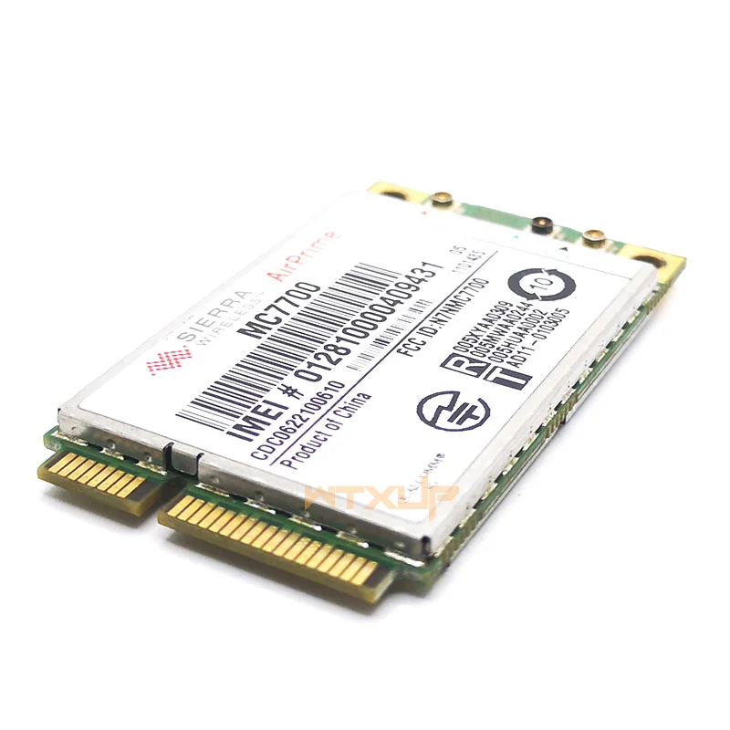 Мини PCI E 3G/4G WWAN GPS модуль Sierra MC7700 Express 3G HSPA LTE 100MBP Беспроводная WLAN карта