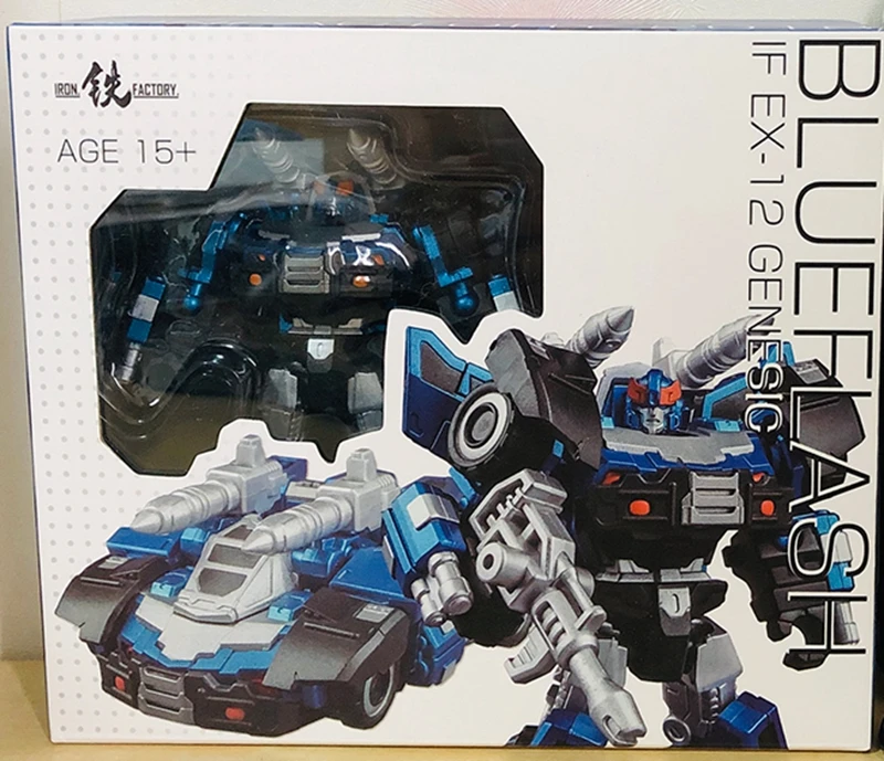 Фабрика трансформер синий дракон Diya клон цвета если EX 12G Blu Ray Flash Genesic Blueflash ПВХ