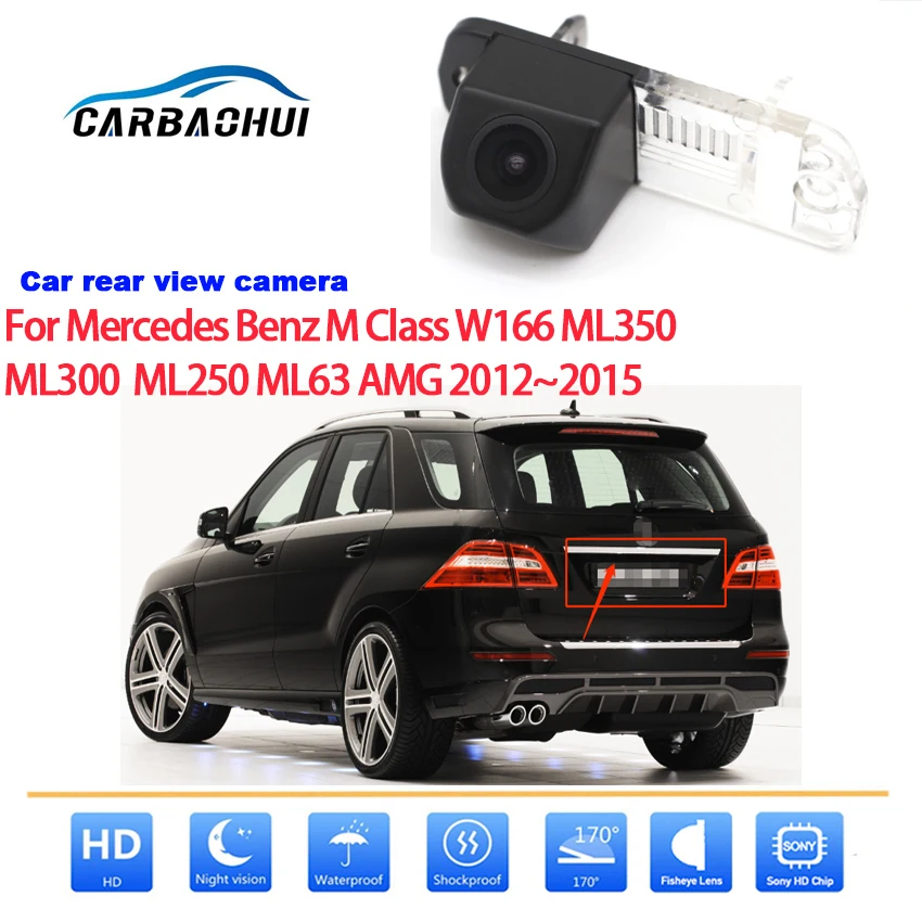 

Камера заднего вида для Mercedes Benz M Class W166 ML350 ML300 ML250 ML63 AMG 2012 ~ 2015 full HD CCD