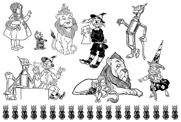 Мультяшные персонажи прозрачный силиконовый штамп/печать для DIY