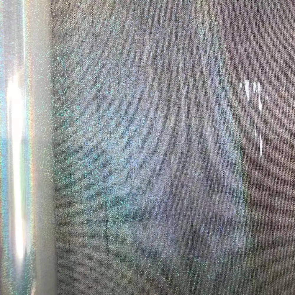 

cholographic laminat foil transparent Crystal point pattern stamping foil hot press on paper or plastic transfer film roll paper