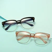 retro round glasses frame childrens glasses anti blue light glasses for kids student eyeglasses child goggle cute pink