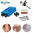 ZK30 деревообрабатывающий косый локатор для отверстий сверла Карманный Набор для зажима отверстий 15 градусов набор направляющих для сверления отверстия сделай сам столярные инструменты