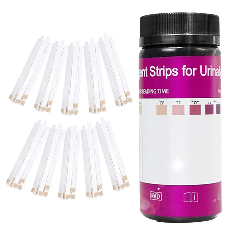 

100PCS Multiple Uses Professional Ketone Test Strips Urine Tester Analysis Testing Strip