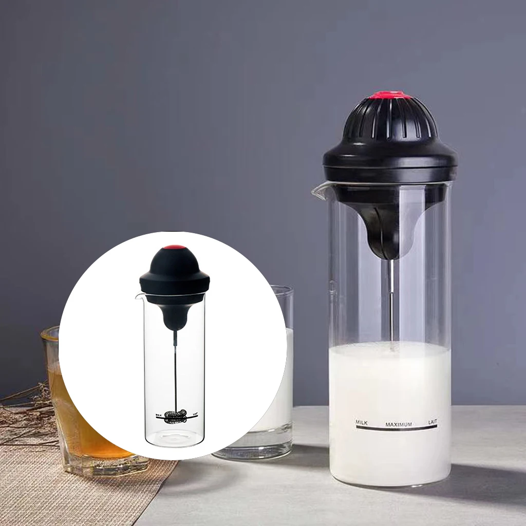 Milk Frother Cup Stainless Steel Foamer Blender Shake Mixer for Bulletproof Coffee Hot Chocolate Kitchen Gadgets | Бытовая техника