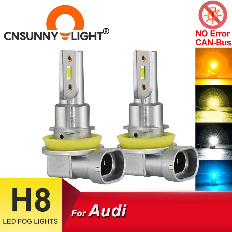 CNSUNNY светильник Ultra Bright H11 H8 CANBus светодиодный Автомобильная противотуманная фара