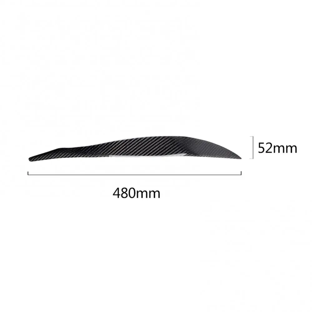 

2Pcs Carbon Fiber Car Headlight Eyebrow Trim for BMW 3 Series F30 2013-2015