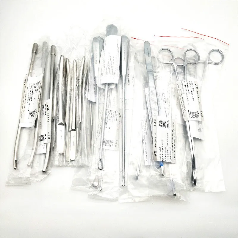 Набор инструментов для искусственного прерывания беременности в больницах